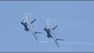 China's next-gen fighter jets conduct flying display at Airshow China