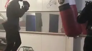 DANIEL DUBOIS BEASTMODE ON THE HEAVYBAG BAG