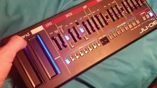 Roland Ju-06 touch strip failure