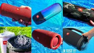 JBL speakers WATER TEST EXPERIMENT compilation !!!