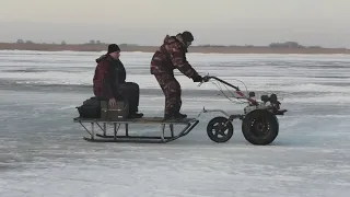 РЫБАЛКА. Куршский Залив. 21 февраля 2021г.