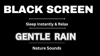 Fall Fast Asleep With The GENTLE Sounds of RAIN And THUNDER | ASMR, Relax with Rain Sounds, Study