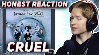 HONEST REACTION to TWICE - 'CRUEL' | Formula of Love: O+T=ᐸ3 Listening Party PT3