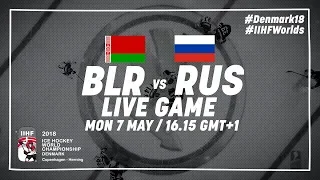 Belarus - Russia | Full Game | 2018 IIHF Ice Hockey World Championship