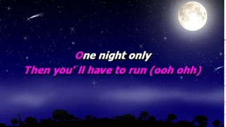 Jenifer Hudson - One night only (Karaoke)