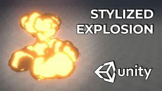 Stylized Explosion VFX in Unity Engine