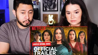 BOMBAY BEGUMS | Pooja Bhatt | Shahana Goswami | Amruta Subhash | Trailer Reaction by Jaby & Achara!