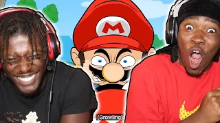 THE MOST INSANE CARTOON ON THE INTERNET! | Racist Mario | REACTION!