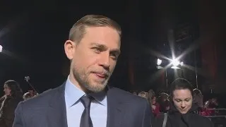 The Lost City of Z premiere: Charlie Hunnam wants to kiss Robert Pattinson!