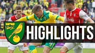 HIGHLIGHTS: Rotherham 1-1 Norwich City