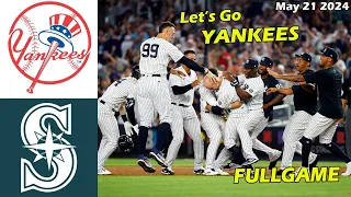 New York Yankees vs. Mariners  [FULLGAME] Highlights , May 21 2024 | MLB Season 2024