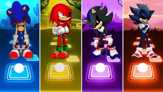 Sonic Exe 🆚 Knuckles Exe 🆚 Shadow Exe 🆚 Dark Sonic || Coffin Dance 🎯🎶