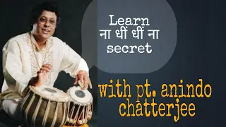 'ना धिं धिं ना' & लग्गी secret practice tips Pt. Anindo Chatterjee | live tabla session