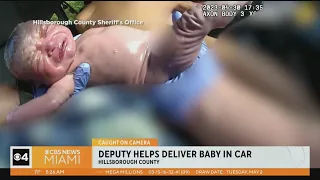 Florida deputy helped deliver baby in a car
