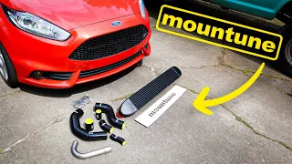 Fiesta ST gets the Mountune Intercooler Kit!