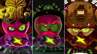 Evolution of DJ Octavio Battles in Splatoon Games (2015-2022)