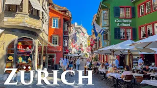 Zurich, Switzerland 4K - One of The Most Beautiful Places to Visit in all of Europe! Travel Vlog