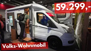 DAS DETHLEFFS VOLKS-WOHNMOBIL 2024: 59.299,- € Dethleffs Globebus T 15 2024 m. 2,2m Breite (Werbung)