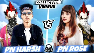 PN HARSH ⚡ vs 🥵 PN ROSE Collection Versus ! Most Funniest Video Ever - Garena Free Fire