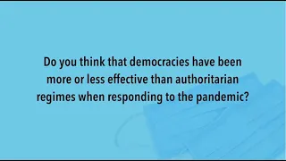 Fighting the First Wave: Have democracies dealt with COVID better than authoritarian regimes?