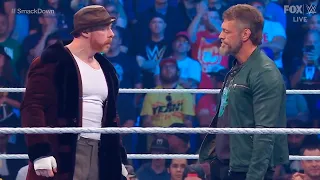 Edge challenges Sheamus - WWE SmackDown 11/8/2023