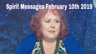 Messages From The Spirit World 10th February 2019 | Colette Clairvoyant