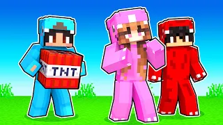 I SECRETLY Pranked My Friends in Minecraft