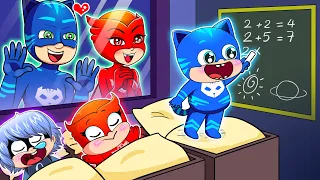BREWING CUTE BABY FACTORY!! - Baby Catboy is a Smart Baby?! - PJ MASKS 2D Animation