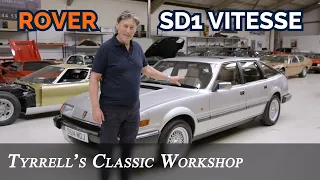 Rover SD1 Vitesse - American V8 Power Meets British Engineering | Tyrrell's Classic Workshop