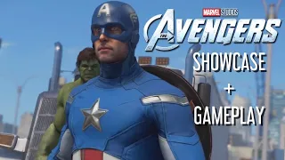 NEW MCU “Marvel Studios' The Avengers" Captain America Skin Showcase + Gameplay | Marvel's Avengers