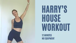 HARRY'S HOUSE 12 MINUTE WORKOUT  ||  NO EQUIPMENT AT HOME || full body