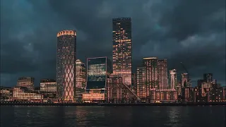 4K Time Lapse of Canary Wharf London