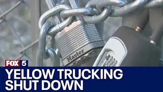 Yellow Trucking Company shuts doors nationwide pending bankruptcy | FOX 5 News