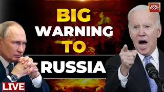 Joe Biden LIVE | Nuclear Attack 'Incredibly Serious Mistake' Warns Russia | Russia- Ukraine War Live