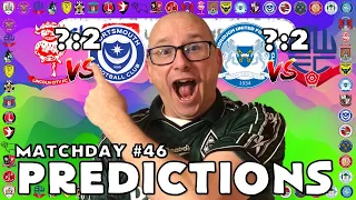 2023/24 - EFL LEAGUE 1 PREDICTIONS - MATCHDAY #46