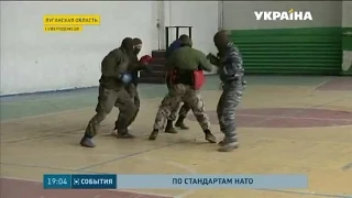 В Луганской области военные проводят учения