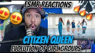 *CITIZEN QUEEN* "EVOLUTION OF GIRL GROUPS"  [ESMR REACTIONS]