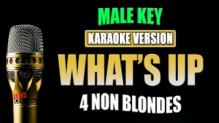 What's Up - 4 Non Blondes [ KARAOKE VERSION ] Male Key