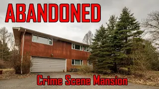 ABANDONED Urban Exploring Murder Crime Scene Custom Mansion