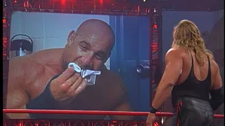 Goldberg Tells Nash He Has His Girlfriend Scott Halls Contract WCW Nitro 19th June 2000