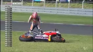 Moto GP Argentina 2015 Rossi vs Marquez (lap terakhir)