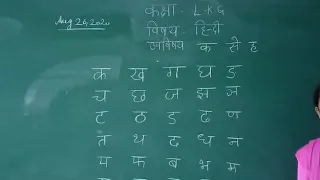 JIET CONVENT SCHOOL CLASS- L.K.G. SUBJECT- HINDI