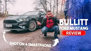 Smartphone car review: 2019 Ford Mustang Bullitt. Worth the extra money?!