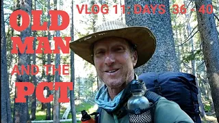 Old Man and the PCT 2020 Vlog 11: Days 36 - 40 VVR to Benson Pass