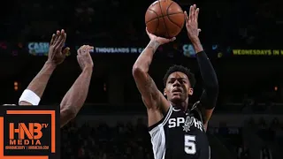 San Antonio Spurs vs Milwaukee Bucks Full Game Highlights / March 25 / 2017-18 NBA Season