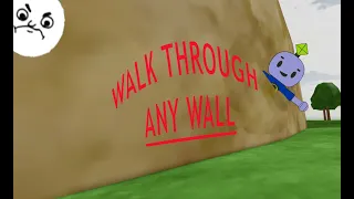 How to walk through any wall in Robot 64! (Roblox Glitch Explanation)