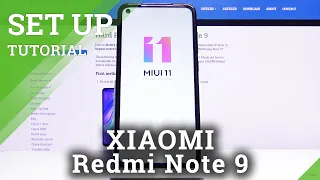 Initial Set Up in Xiaomi Redmi Note 9 - Configuration Process