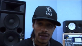 Bizzy Bone East 1999 The 2007 Solo Album Recording footage Part 1