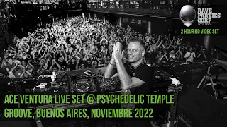 [PSYTRANCE VIDEO SET] ACE VENTURA LIVE SET @ PSYCHEDELIC TEMPLE, GROOVE BUENOS AIRES