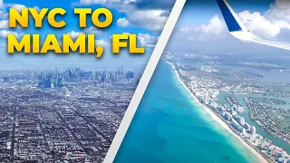 Full Flight : LaGuardia Airport, New York City to Miami International Airport, FL | Delta 2100